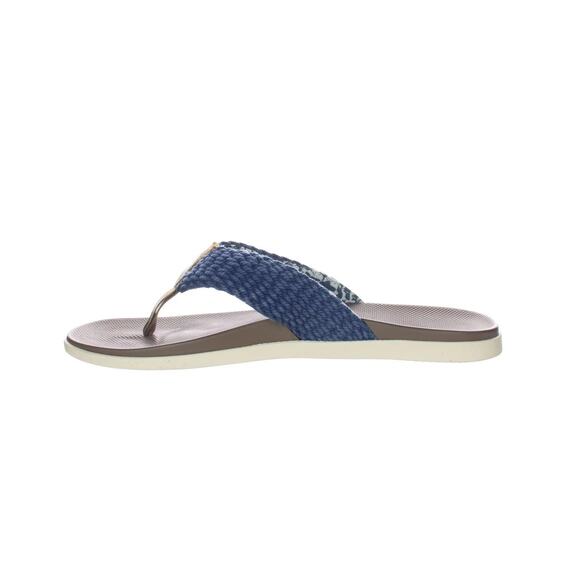 Johnnie-O Mens Windward Blue Flip Flops Size 10M (7743457) main image 8
